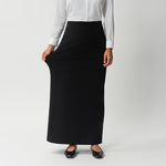 Tailored Ponte Maxi Skirt - Ninepine