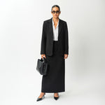 Tailored Ponte Maxi Skirt - Ninepine