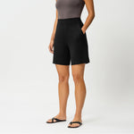 Light Ponte Shorts - Ninepine