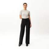 Asana Relaxed Front Crease Pant - Ninepine