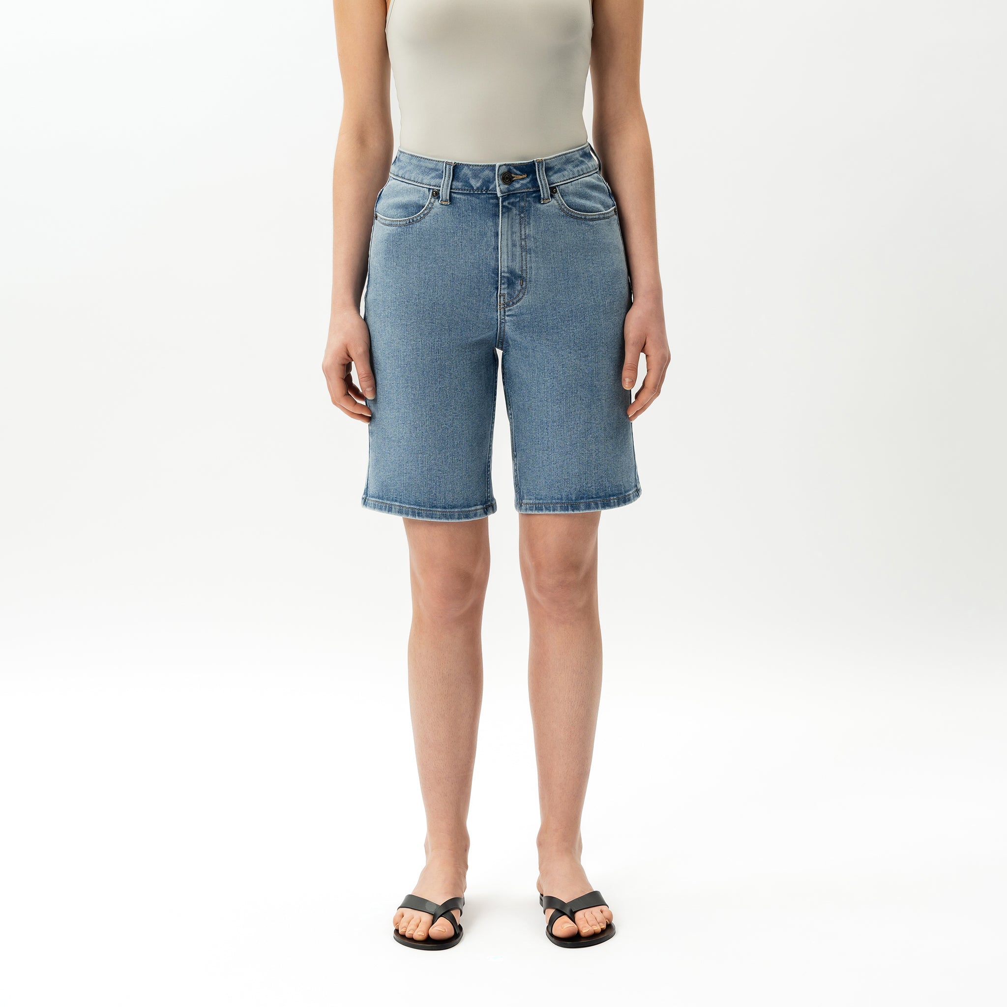 Stretchy ComfortDenim™ Shorts - Ninepine