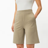 Light Ponte Shorts - Ninepine