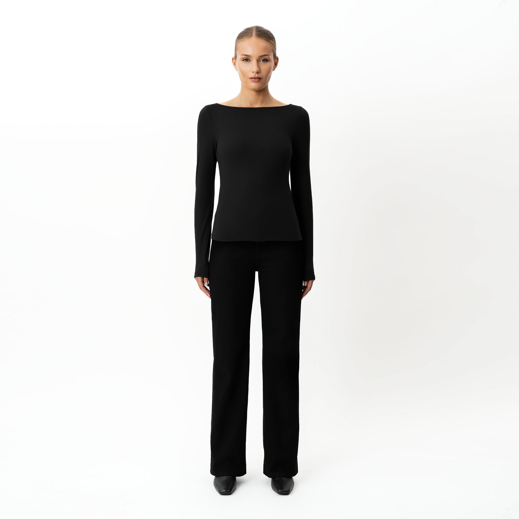 Soft Boatneck Long-sleeve - Ninepine