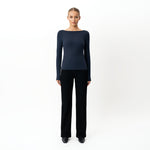 Soft Boatneck Long-sleeve - Ninepine