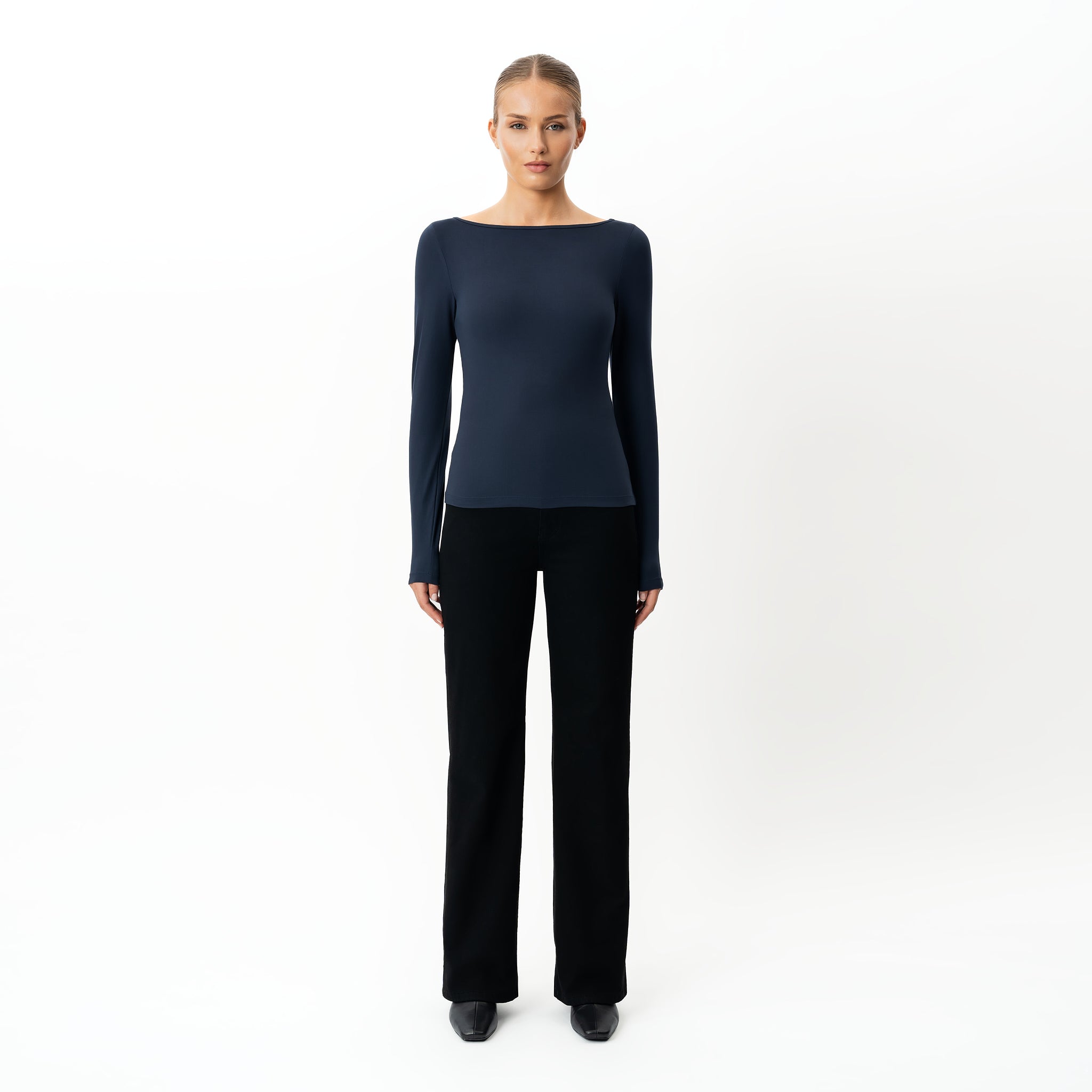 Soft Boatneck Long-sleeve - Ninepine