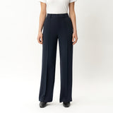 Crepe Relaxed Trouser - Ninepine