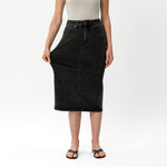 Stretchy ComfortDenim™ Skirt - Ninepine
