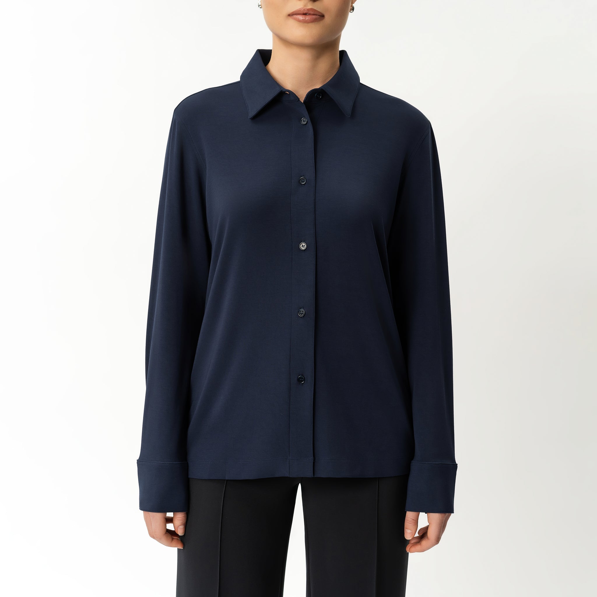 Relaxed Jersey shirt - Ninepine