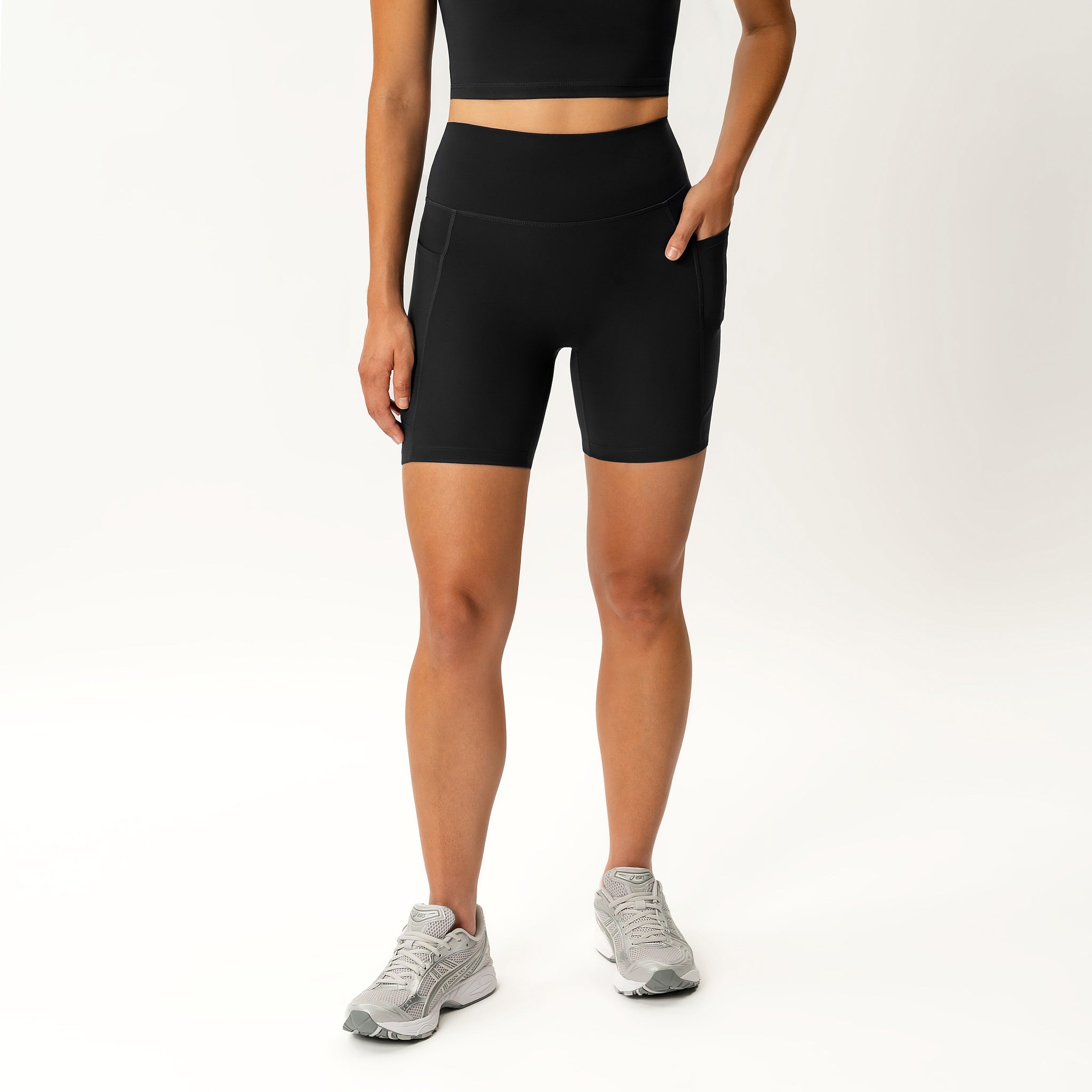 Asana Pocket Biker Short - Ninepine
