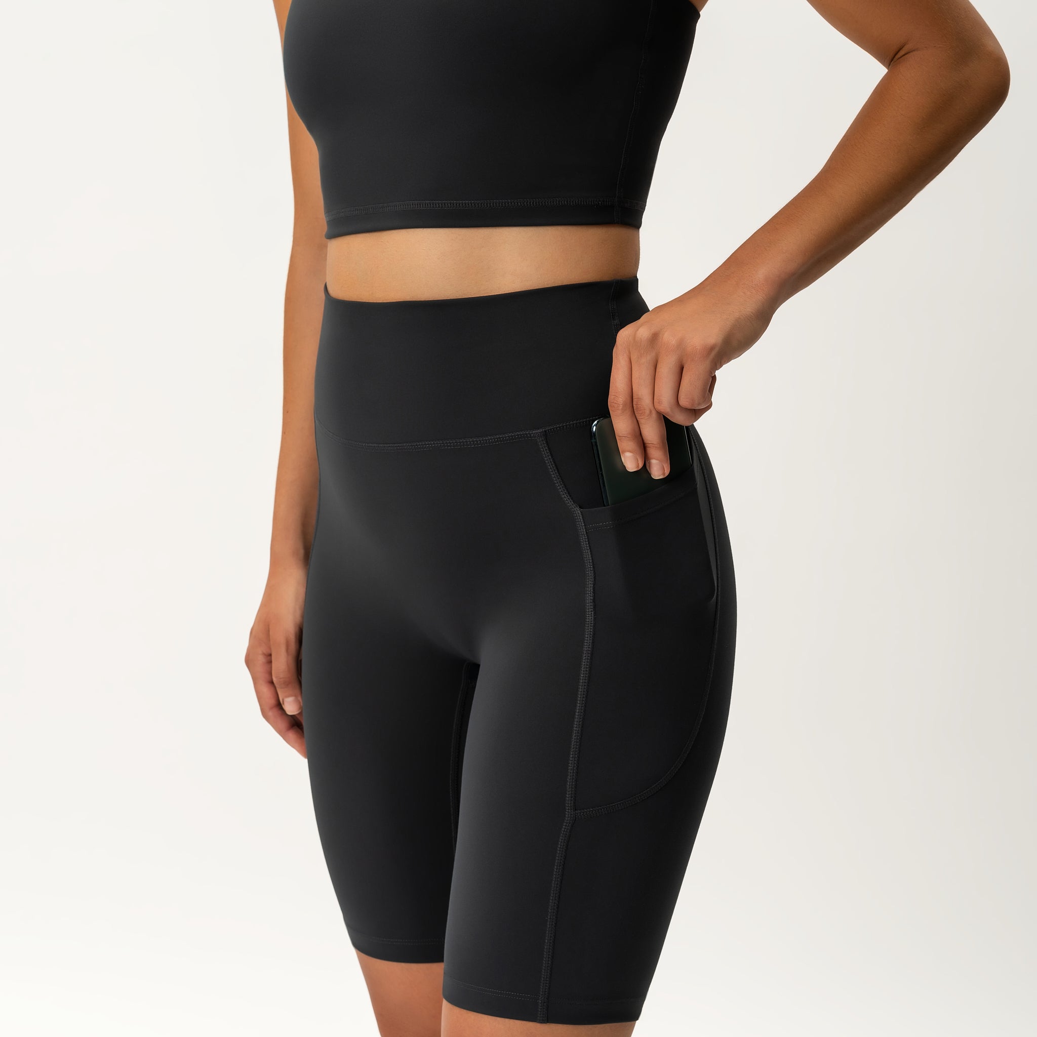 Asana Pocket Biker Short - Ninepine