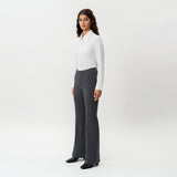 Tailored Ponte Bootcut Trouser - Ninepine
