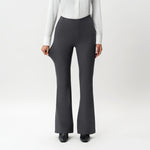 Tailored Ponte Bootcut Trouser - Ninepine