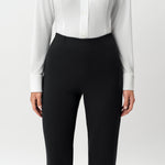 Tailored Ponte Straight Trouser - Ninepine