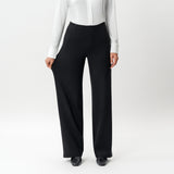 Tailored Ponte Relaxed Trouser - Ninepine