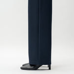 Tailored Ponte Relaxed Trouser - Ninepine