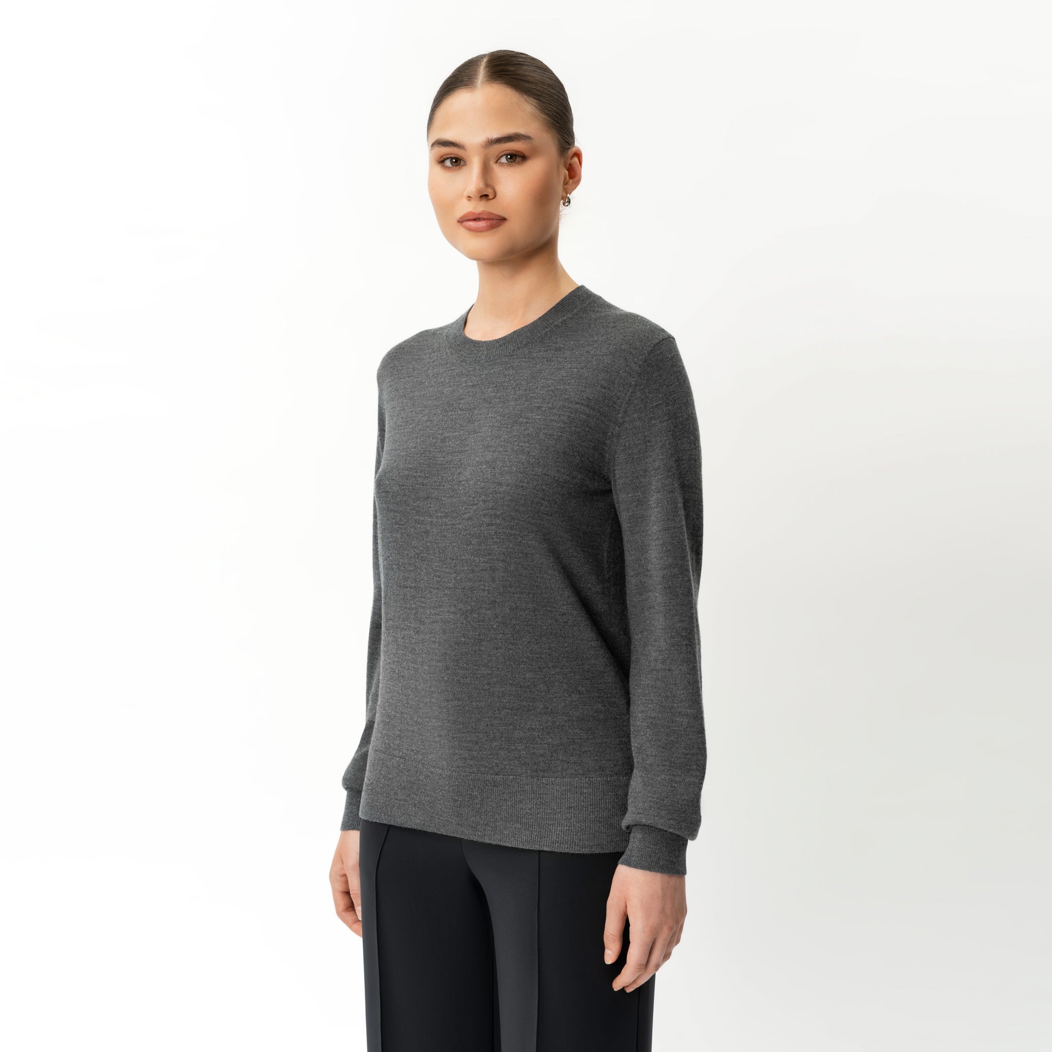 Merino wool crewneck - Ninepine