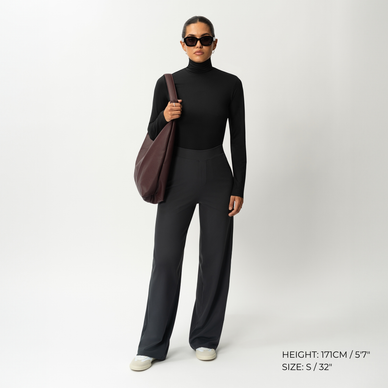 Asana Relaxed Straight Pant | Ninepine
