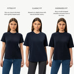 Oversized Boxy Pima T-shirt - Ninepine