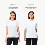 Pima T-shirt fit comparison