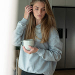 Quarter-Zip Relaxed Sweater - Ninepine