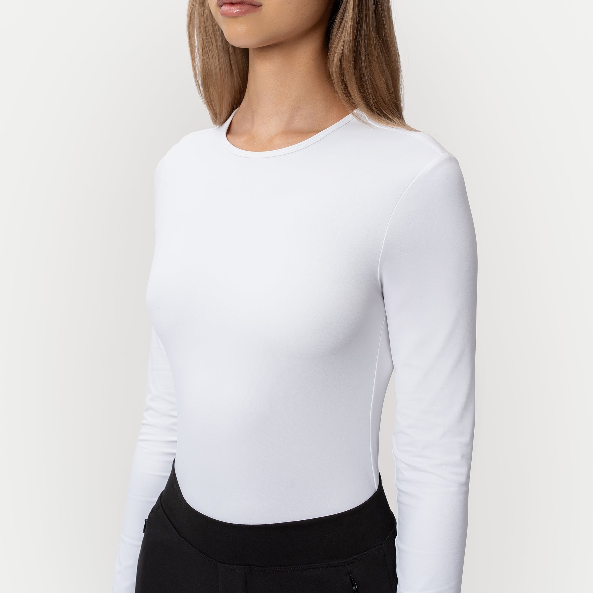 Soft Long-sleeve T-shirt White