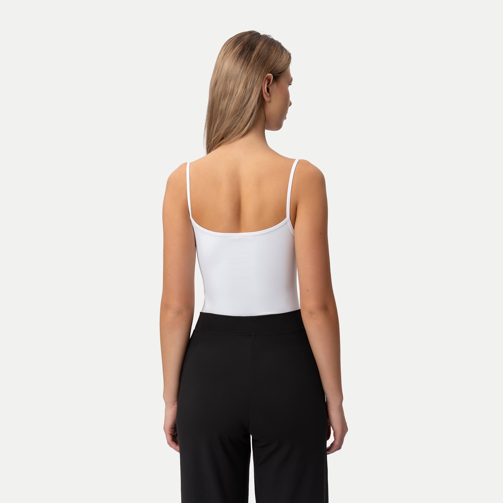 Soft Strappy Tank White